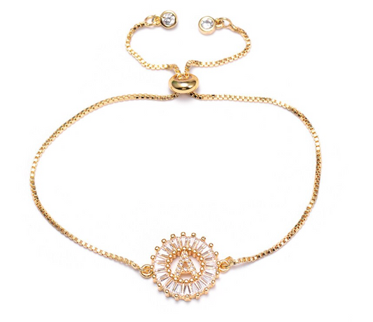 Initial Bracelet - Gold