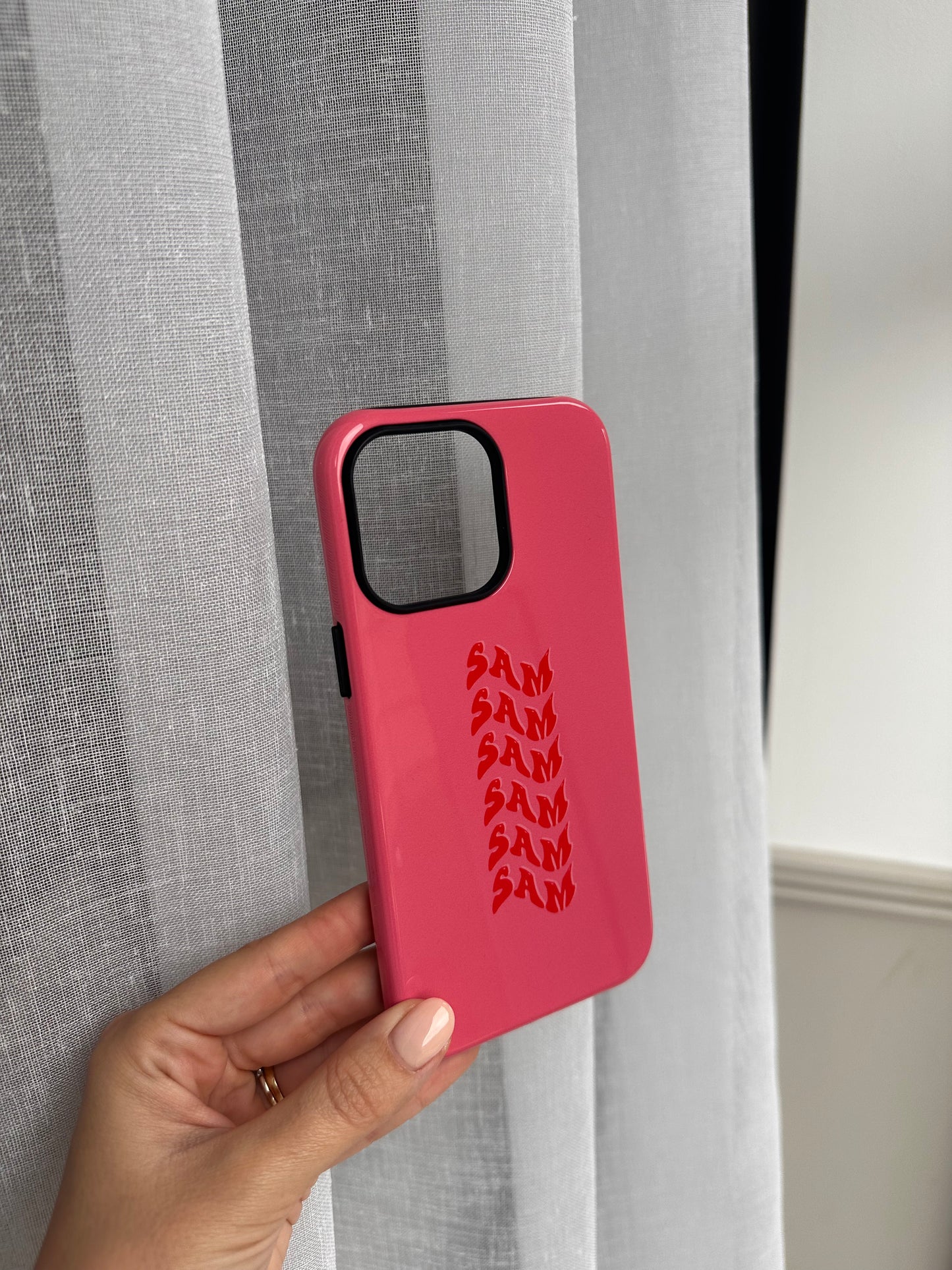 Wavey Phone Case - Pink