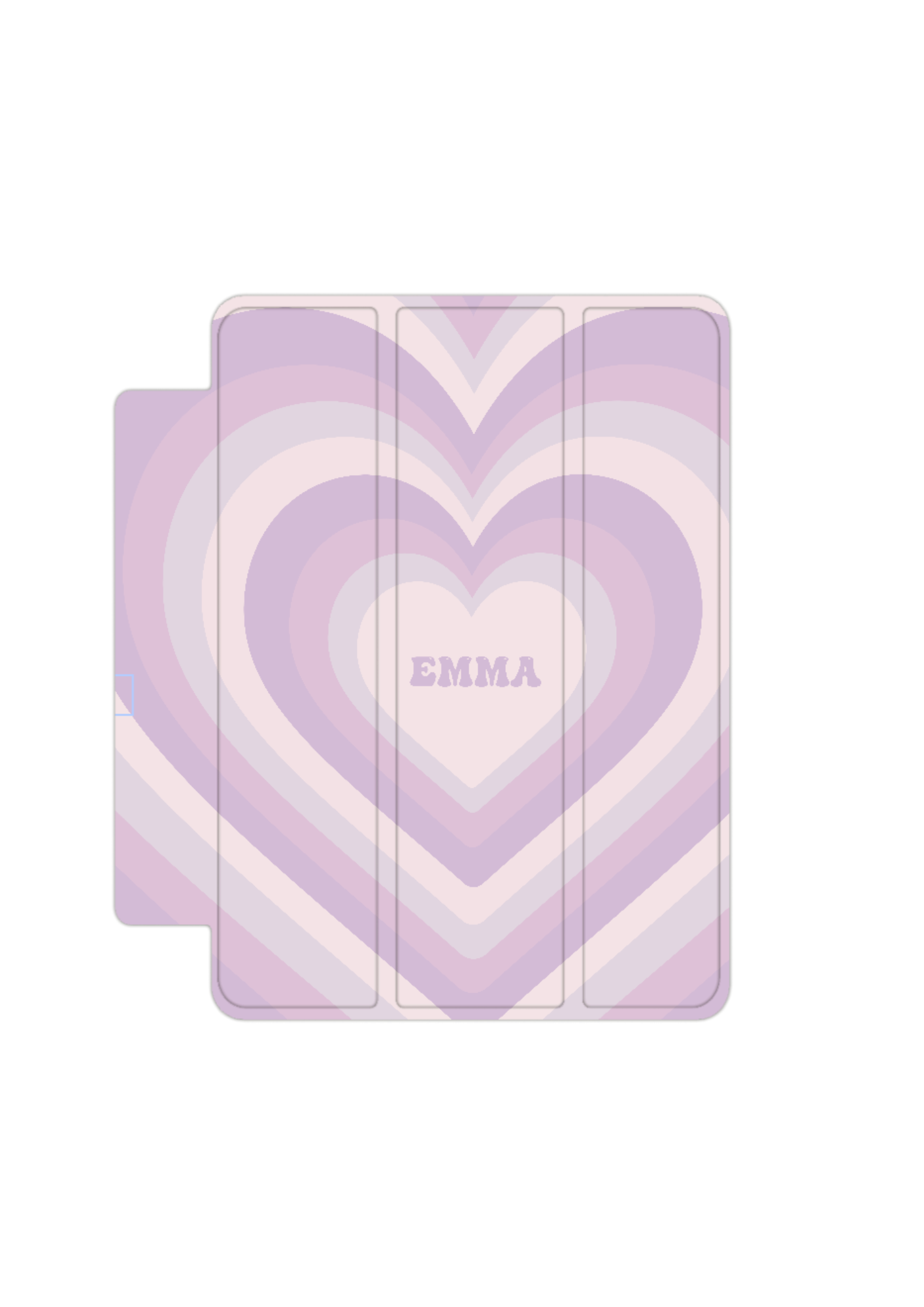 iPad Case - Feelings Purple