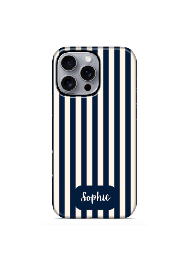 The Stripe Edit - Navy