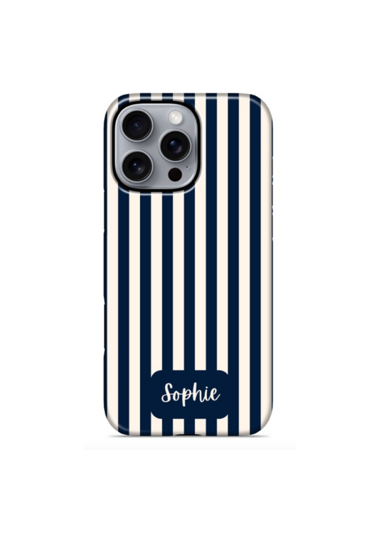 The Stripe Edit - Navy