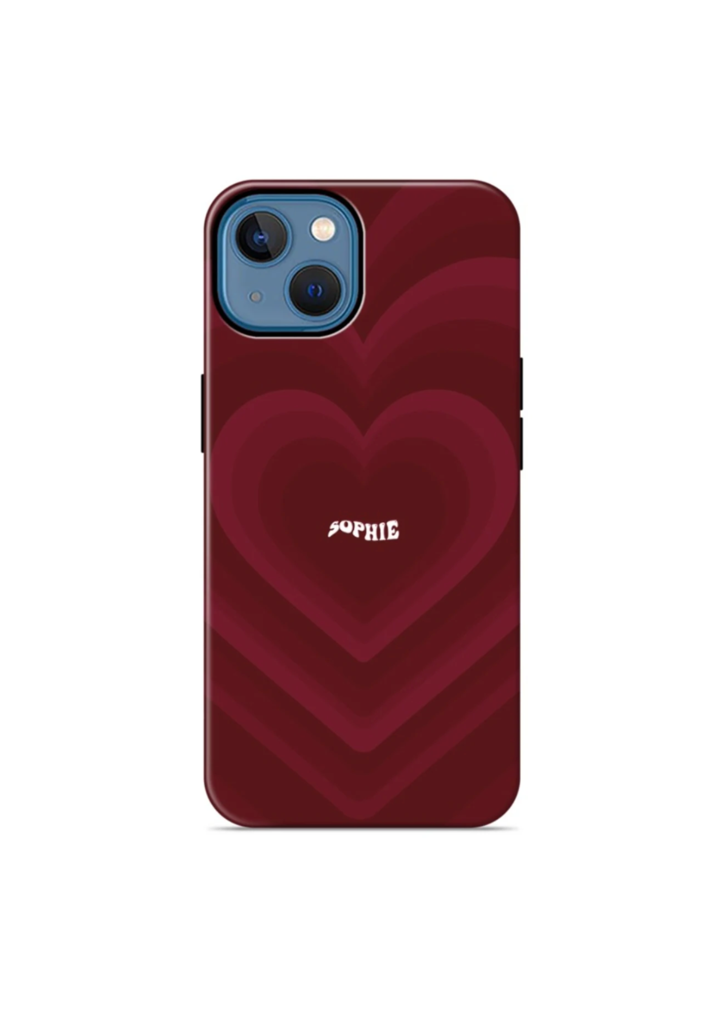 Feeling Burgundy Phone Case