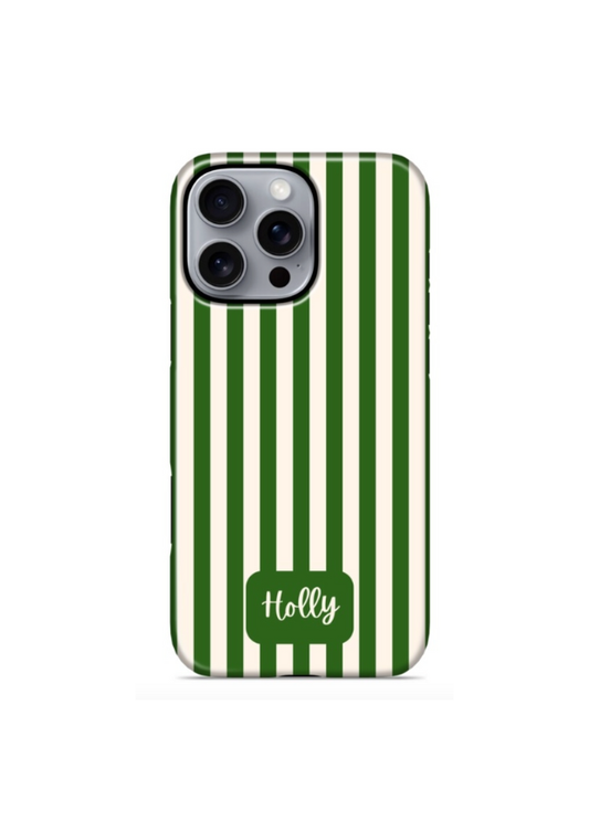 The Stripe Edit - Forest Green