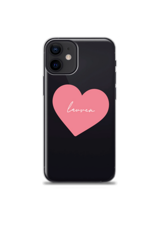 Love Clear Phone Case