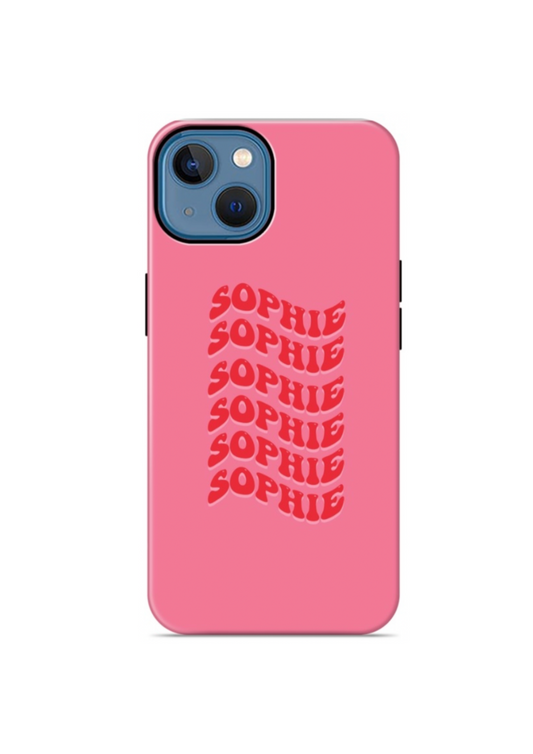 Wavey Phone Case - Pink