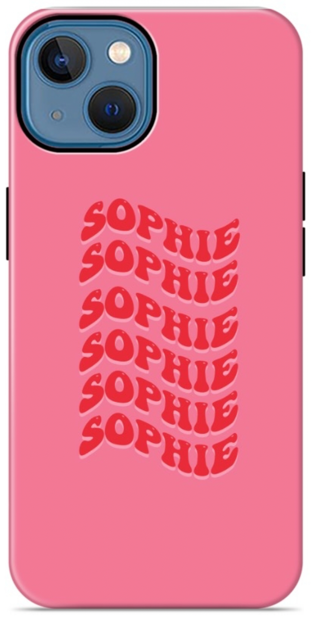 Wavey Phone Case - Pink