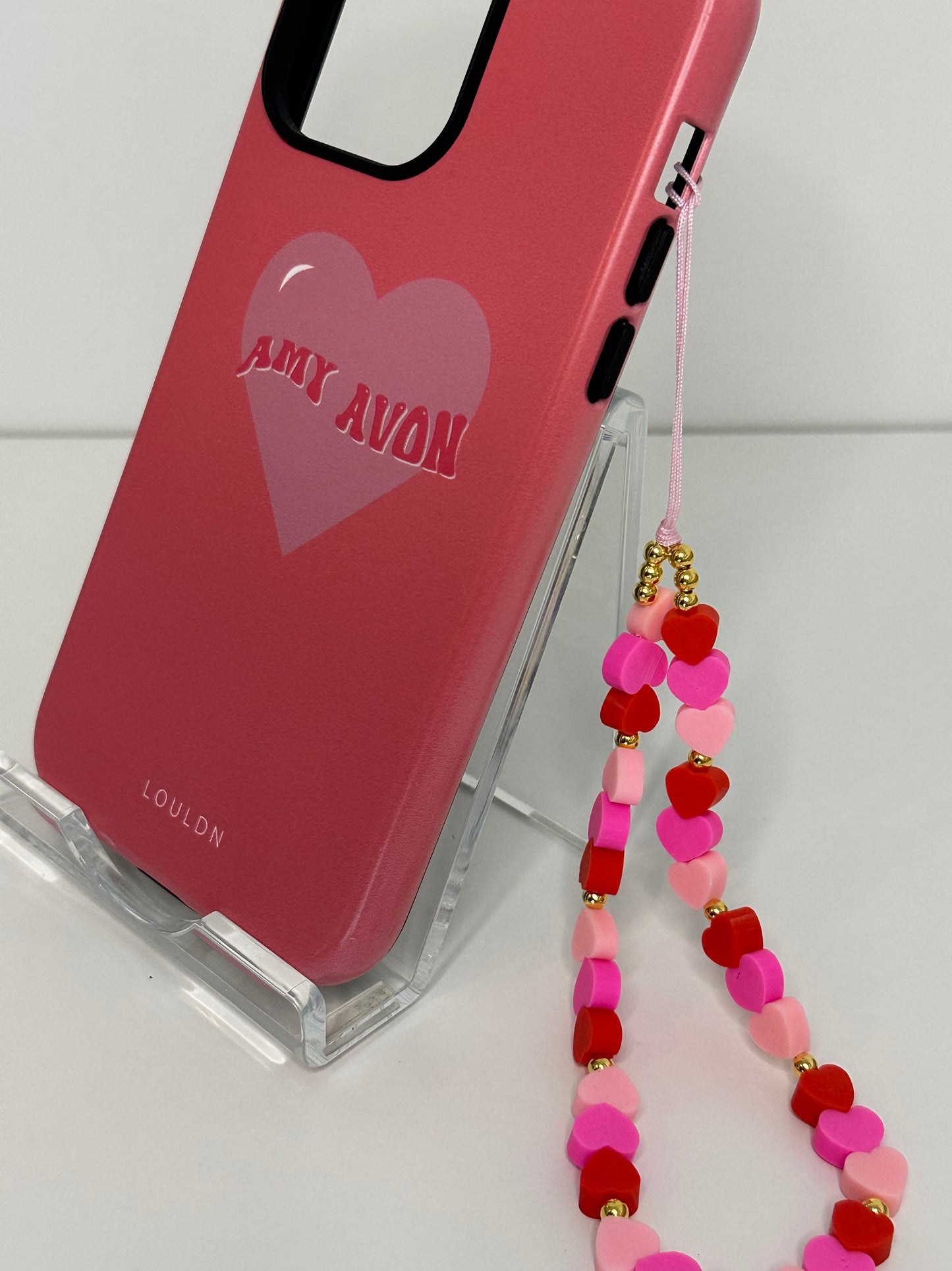 Love Heart Phone Charm