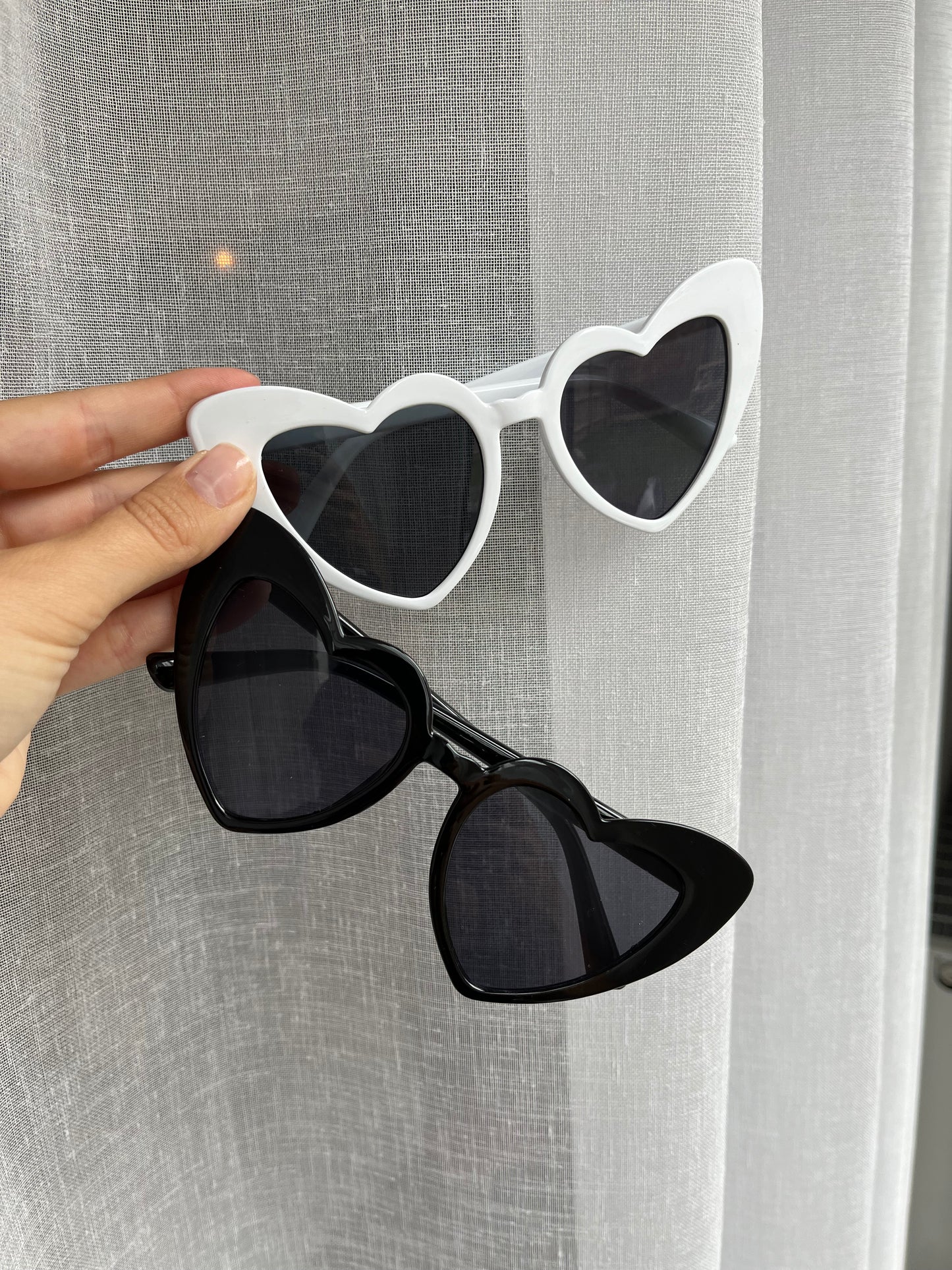 Heart Sunglasses - Black